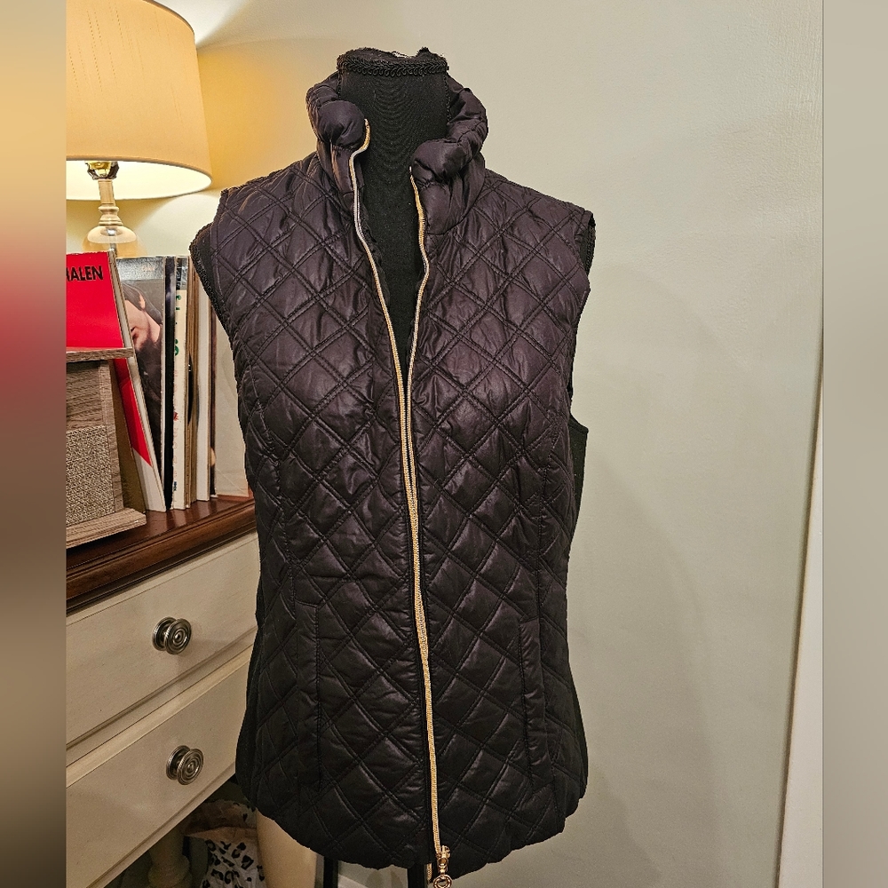 Marc Jacobs quilted black puffer vest